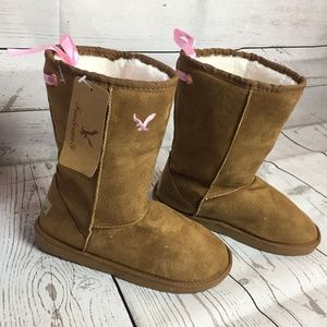 Brown Women's Warm Winter Short Boots